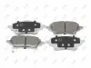 Bremsbelagsatz, Scheibenbremse Hinterachse ABAKUS 231-02-196