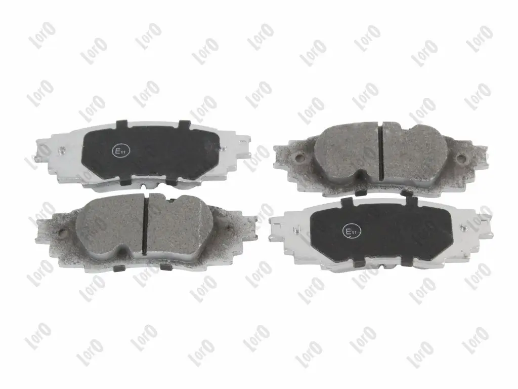 Bremsbelagsatz, Scheibenbremse Hinterachse ABAKUS 231-02-197