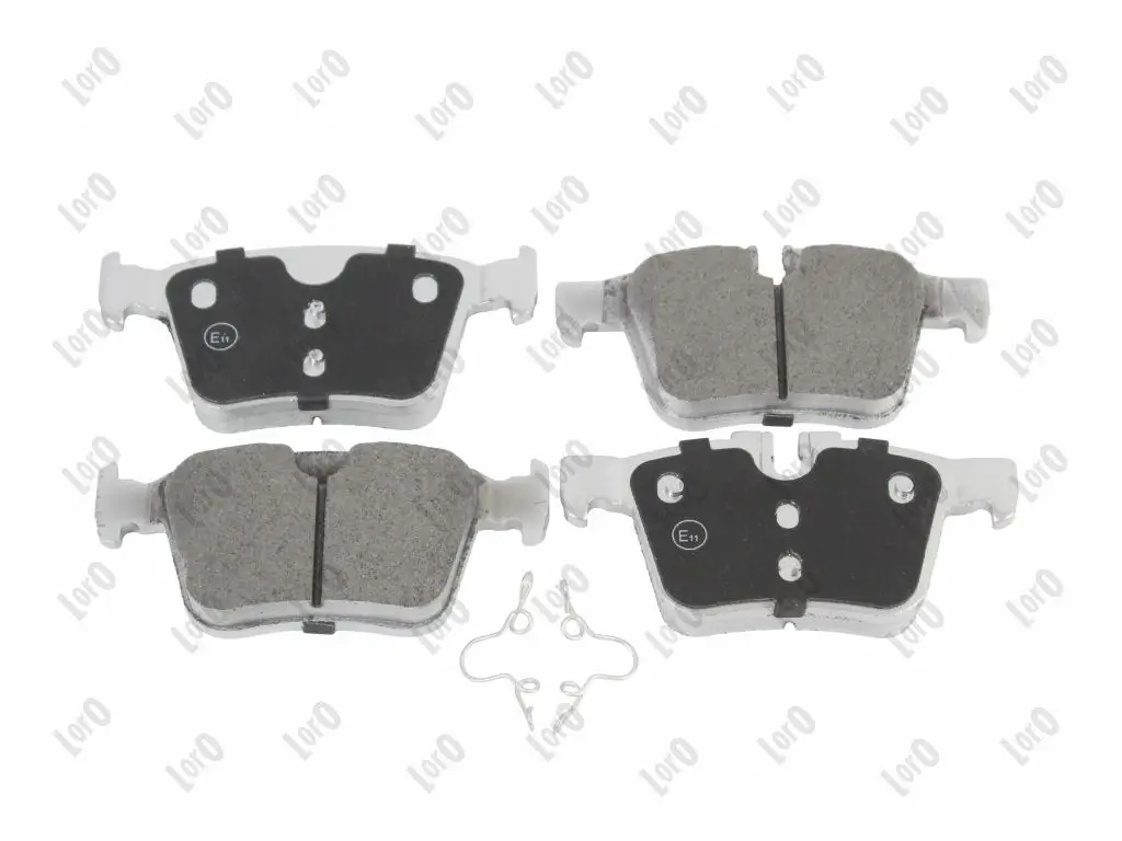 Bremsbelagsatz, Scheibenbremse Hinterachse ABAKUS 231-02-200