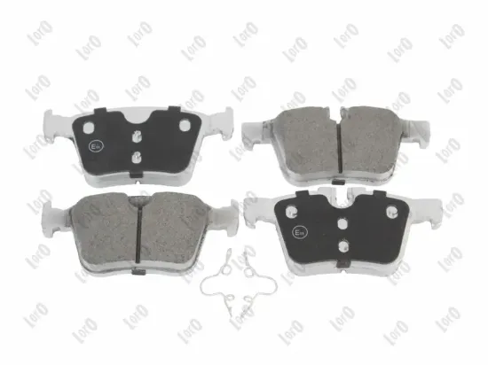 Bremsbelagsatz, Scheibenbremse Hinterachse ABAKUS 231-02-200 Bild Bremsbelagsatz, Scheibenbremse Hinterachse ABAKUS 231-02-200