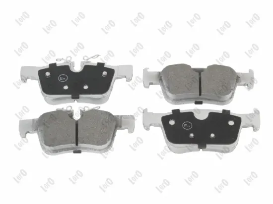 Bremsbelagsatz, Scheibenbremse Hinterachse ABAKUS 231-02-201 Bild Bremsbelagsatz, Scheibenbremse Hinterachse ABAKUS 231-02-201