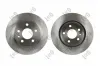 Bremsscheibe Vorderachse ABAKUS 231-03-037