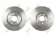 Bremsscheibe Vorderachse ABAKUS 231-03-055