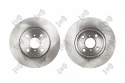 Bremsscheibe Vorderachse ABAKUS 231-03-082