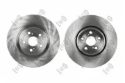 Bremsscheibe Vorderachse ABAKUS 231-03-088