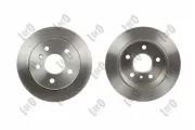 Bremsscheibe Hinterachse ABAKUS 231-04-022