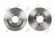 Bremsscheibe Hinterachse ABAKUS 231-04-040