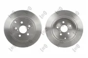 Bremsscheibe Hinterachse ABAKUS 231-04-063