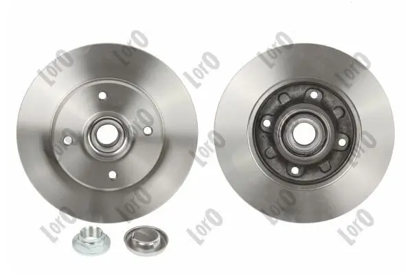 Bremsscheibe Hinterachse ABAKUS 231-04-074