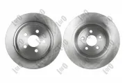 Bremsscheibe Hinterachse ABAKUS 231-04-157