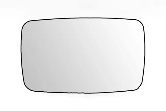Spiegelglas, Außenspiegel rechts ABAKUS 2434G02
