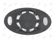 Spiegelglas, Außenspiegel beidseitig ABAKUS 2501G01