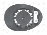 Spiegelglas, Außenspiegel links ABAKUS 2502G01