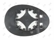 Spiegelglas, Außenspiegel links ABAKUS 2502G01