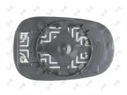 Spiegelglas, Außenspiegel beidseitig ABAKUS 2706G03