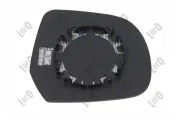 Spiegelglas, Außenspiegel links ABAKUS 2735G03