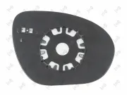 Spiegelglas, Außenspiegel links ABAKUS 2738G01