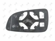 Spiegelglas, Außenspiegel rechts ABAKUS 2807G02