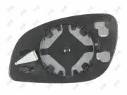 Spiegelglas, Außenspiegel rechts ABAKUS 2818G02
