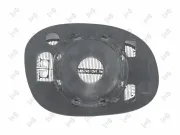 Spiegelglas, Außenspiegel links ABAKUS 2909G01