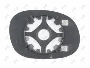 Spiegelglas, Außenspiegel links ABAKUS 2909G01