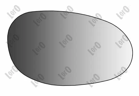 Spiegelglas, Außenspiegel rechts ABAKUS 3607G02