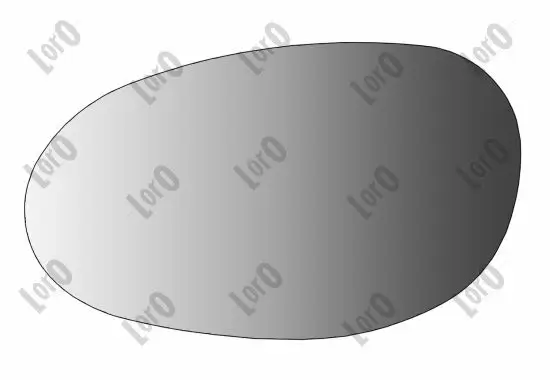 Spiegelglas, Außenspiegel links ABAKUS 3607G01