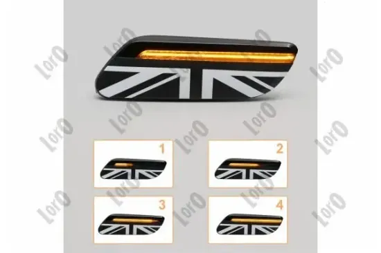 Blinkleuchtensatz beidseitig ABAKUS L32-140-010LED-SD Bild Blinkleuchtensatz beidseitig ABAKUS L32-140-010LED-SD