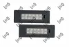 Kennzeichenleuchte beidseitig ABAKUS L03-210-0005LED Bild Kennzeichenleuchte beidseitig ABAKUS L03-210-0005LED