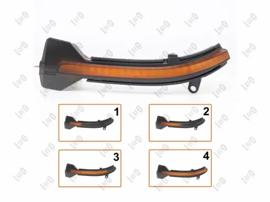 Blinkleuchtensatz Außenspiegel links Außenspiegel rechts ABAKUS L04-140-018LED-D Bild Blinkleuchtensatz Außenspiegel links Außenspiegel rechts ABAKUS L04-140-018LED-D