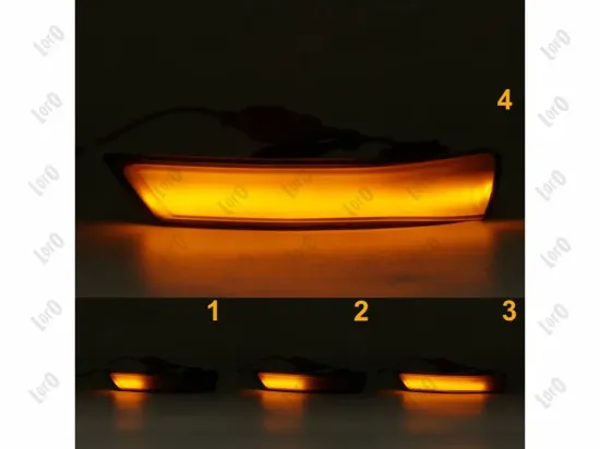 Blinkleuchtensatz Außenspiegel links Außenspiegel rechts ABAKUS L17-140-002LED-D Bild Blinkleuchtensatz Außenspiegel links Außenspiegel rechts ABAKUS L17-140-002LED-D