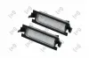 Kennzeichenleuchte beidseitig ABAKUS L19-210-0002LED Bild Kennzeichenleuchte beidseitig ABAKUS L19-210-0002LED