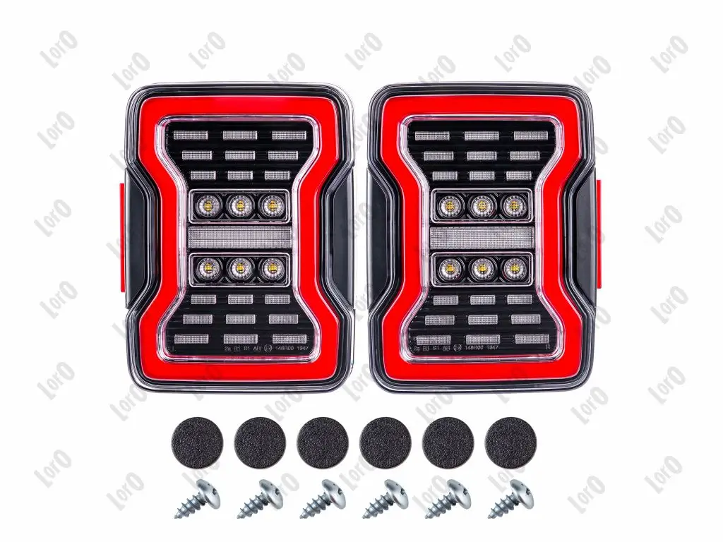 Heckleuchtensatz beidseitig ABAKUS L23-190-001LED