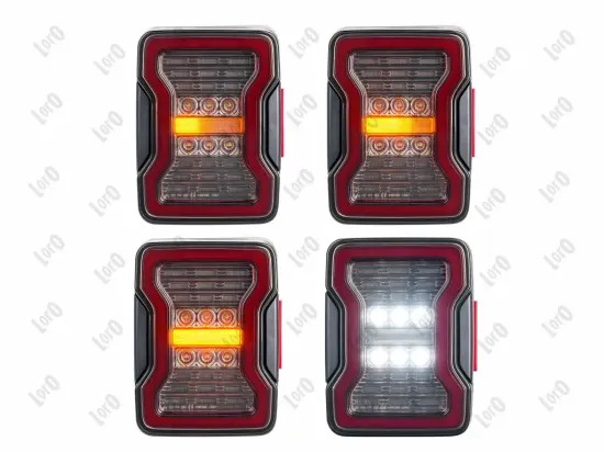 Heckleuchtensatz beidseitig ABAKUS L23-190-001LED-S Bild Heckleuchtensatz beidseitig ABAKUS L23-190-001LED-S