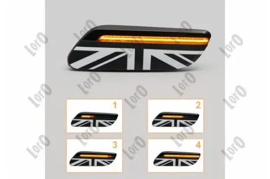 Blinkleuchtensatz beidseitig ABAKUS L32-140-010LED-SD Bild Blinkleuchtensatz beidseitig ABAKUS L32-140-010LED-SD