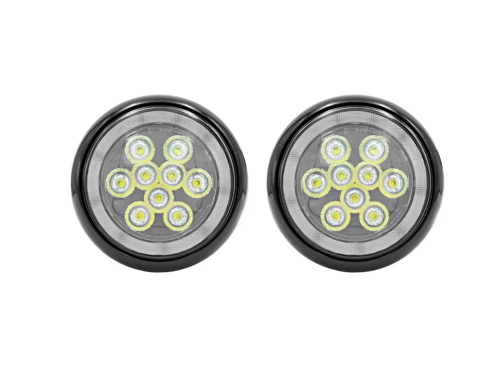 Fernscheinwerfer vorne Mitte ABAKUS L32-220-001LED-S