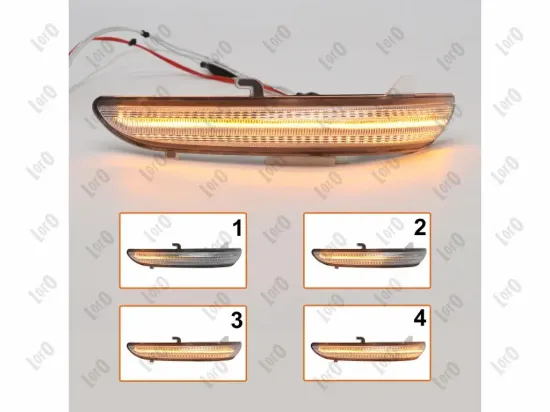 Blinkleuchtensatz Außenspiegel links Außenspiegel rechts ABAKUS L38-140-007LED-D Bild Blinkleuchtensatz Außenspiegel links Außenspiegel rechts ABAKUS L38-140-007LED-D