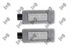 Kennzeichenleuchte beidseitig ABAKUS L38-210-0005LED Bild Kennzeichenleuchte beidseitig ABAKUS L38-210-0005LED