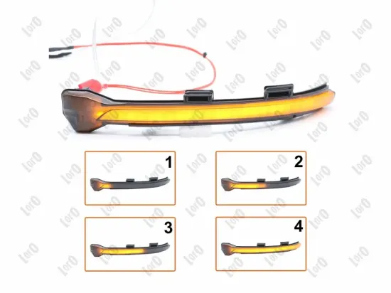 Blinkleuchtensatz Außenspiegel links Außenspiegel rechts ABAKUS L53-140-004LED-D Bild Blinkleuchtensatz Außenspiegel links Außenspiegel rechts ABAKUS L53-140-004LED-D