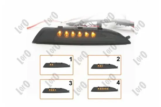 Blinkleuchtensatz beidseitig ABAKUS L53-160-001LED-SD Bild Blinkleuchtensatz beidseitig ABAKUS L53-160-001LED-SD