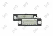 Kennzeichenleuchte beidseitig ABAKUS L53-210-0002LED