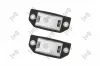 Kennzeichenleuchte beidseitig ABAKUS L53-210-0011LED Bild Kennzeichenleuchte beidseitig ABAKUS L53-210-0011LED
