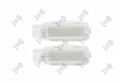 Innenraumleuchte 12 V fahrerseitig beifahrerseitig ABAKUS L53-470-0003LED