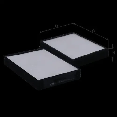 Filter, Innenraumluft FIL FILTER HC 7152 Bild Filter, Innenraumluft FIL FILTER HC 7152