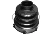 Faltenbalg, Antriebswelle getriebeseitig Vorderachse beidseitig Metalcaucho 00235