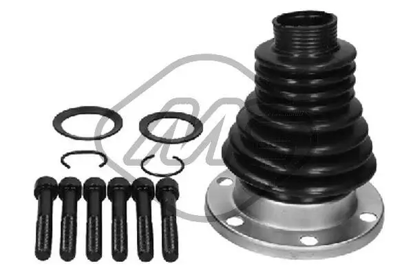 Faltenbalgsatz, Antriebswelle getriebeseitig Vorderachse Metalcaucho 01061