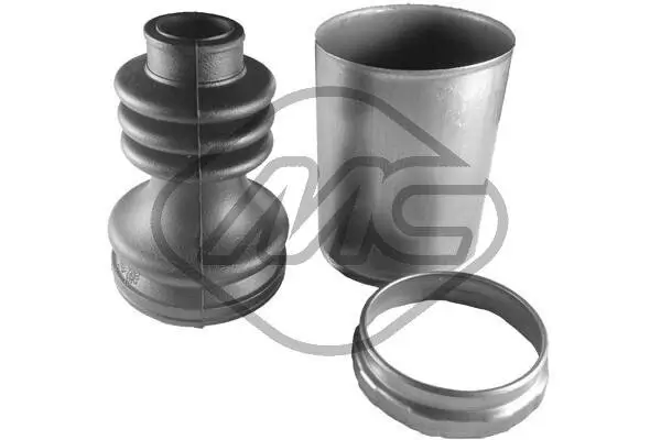Faltenbalgsatz, Antriebswelle getriebeseitig Vorderachse beidseitig Metalcaucho 01606