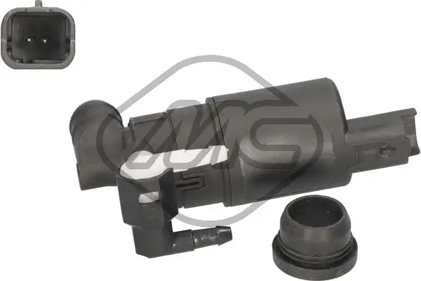 Waschwasserpumpe, Scheibenreinigung 12 V Metalcaucho 02063