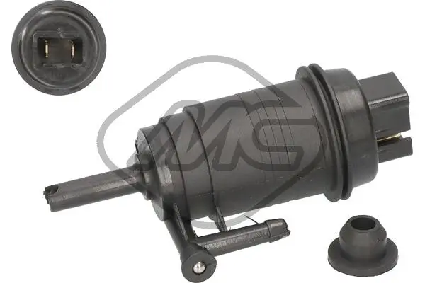 Waschwasserpumpe, Scheibenreinigung 12 V Metalcaucho 02069