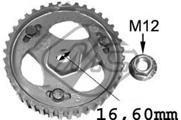 Zahnrad, Einspritzpumpe Metalcaucho 05623